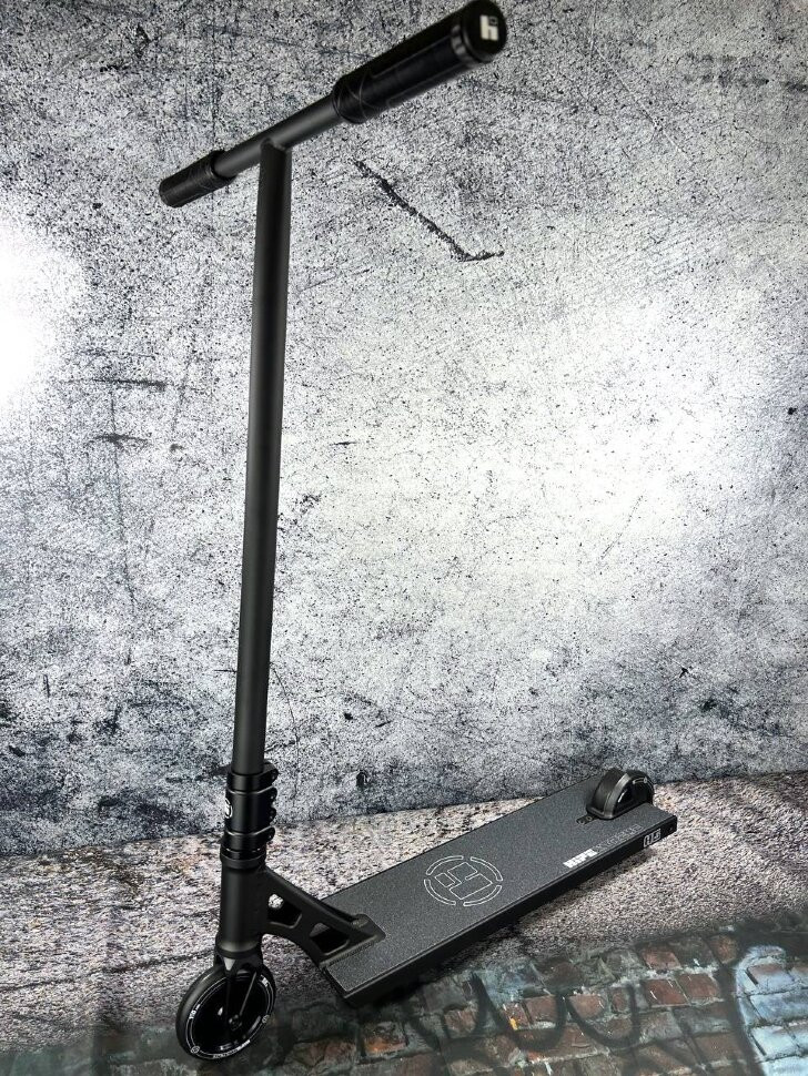 Самокат трюковой HIPE xtreme H6, черный, 110*24 мм, компрессия SCS